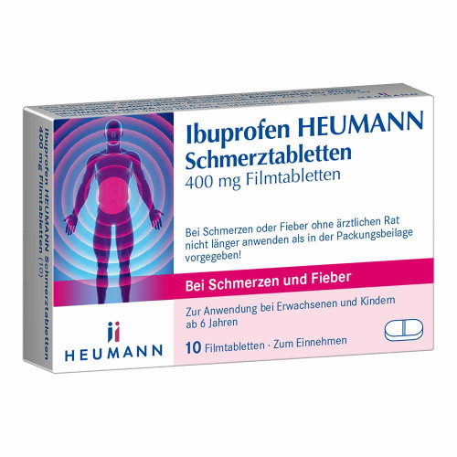 IBUPROFEN Heumann Schmerztabletten 400 mg IBUPROFEN Heumann Schmerztabletten 400 mg