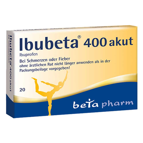 IBUBETA 400 akut Filmtabletten IBUBETA 400 akut Filmtabletten