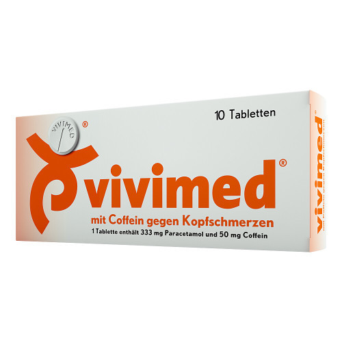VIVIMED mit Coffein gegen Kopfschmerzen Tabletten VIVIMED mit Coffein gegen Kopfschmerzen Tabletten