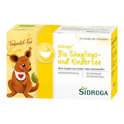 SIDROGA Bio Säuglings- und Kindertee Filterbeutel