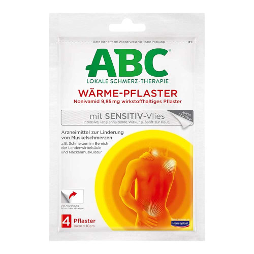 ABC Wärme-Pflaster sensitive-Vlies Hansaplast med ABC Wärme-Pflaster sensitive-Vlies Hansaplast med