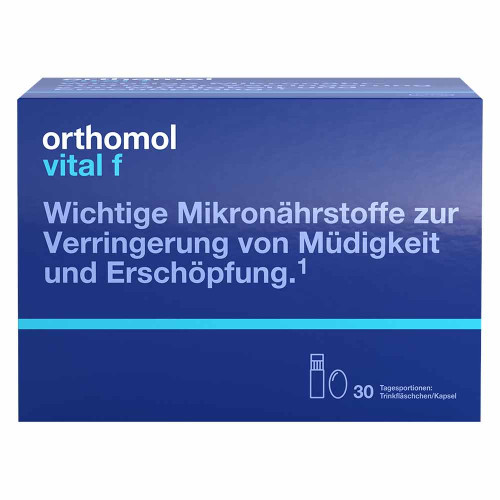 ORTHOMOL Vital F Trinkfläschchen/Kaps.Kombipack.