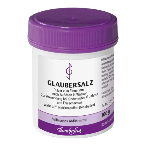 GLAUBERSALZ Natriumsulfat Pulver GLAUBERSALZ Natriumsulfat Pulver