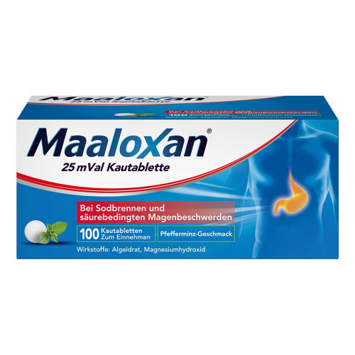MAALOXAN 25 mVal Kautabletten MAALOXAN 25 mVal Kautabletten