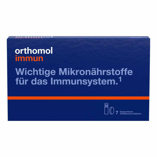 ORTHOMOL Immun Trinkfläschchen/Tabl.Kombipack. ORTHOMOL Immun Trinkfläschchen/Tabl.Kombipack.