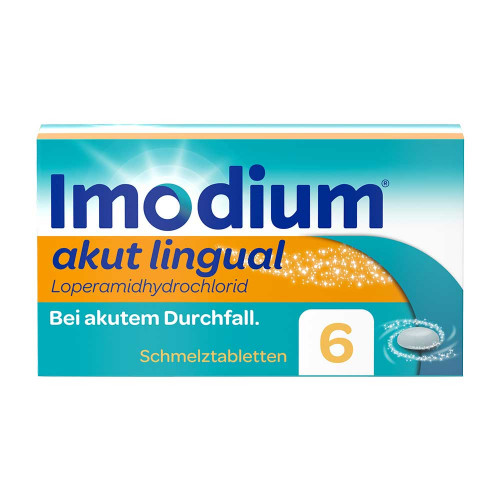 IMODIUM akut lingual Schmelztabletten IMODIUM akut lingual Schmelztabletten