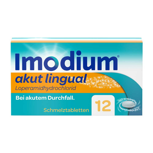 IMODIUM akut lingual Schmelztabletten IMODIUM akut lingual Schmelztabletten