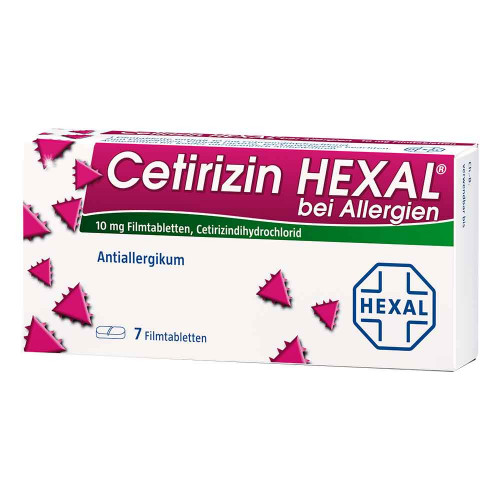 CETIRIZIN HEXAL Filmtabletten bei Allergien CETIRIZIN HEXAL Filmtabletten bei Allergien