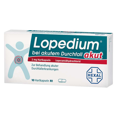 LOPEDIUM akut bei akutem Durchfall Hartkapseln LOPEDIUM akut bei akutem Durchfall Hartkapseln
