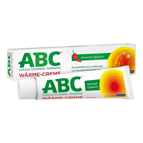 ABC Wärme-Creme Capsicum Hansaplast med ABC Wärme-Creme Capsicum Hansaplast med