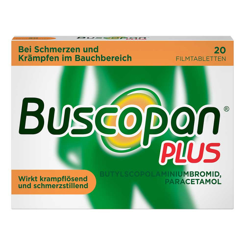 BUSCOPAN plus 10 mg/500 mg Filmtabletten BUSCOPAN plus 10 mg/500 mg Filmtabletten