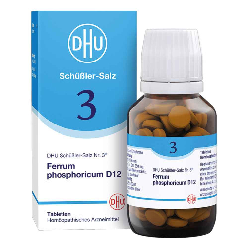 BIOCHEMIE DHU 3 Ferrum phosphoricum D 12 Tabletten BIOCHEMIE DHU 3 Ferrum phosphoricum D 12 Tabletten