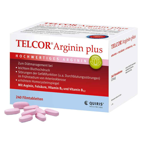 TELCOR Arginin plus Filmtabletten TELCOR Arginin plus Filmtabletten