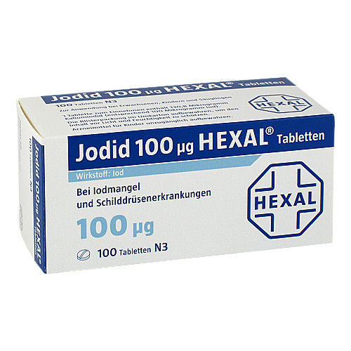 JODID 100 HEXAL Tabletten JODID 100 HEXAL Tabletten