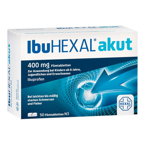 IBUHEXAL akut 400 Filmtabletten IBUHEXAL akut 400 Filmtabletten