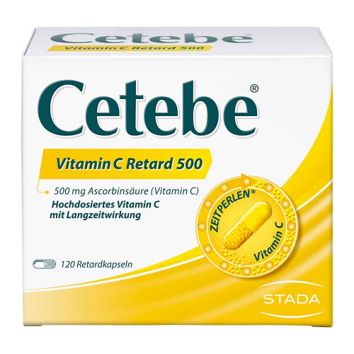 CETEBE Vitamin C Retardkapseln 500 mg