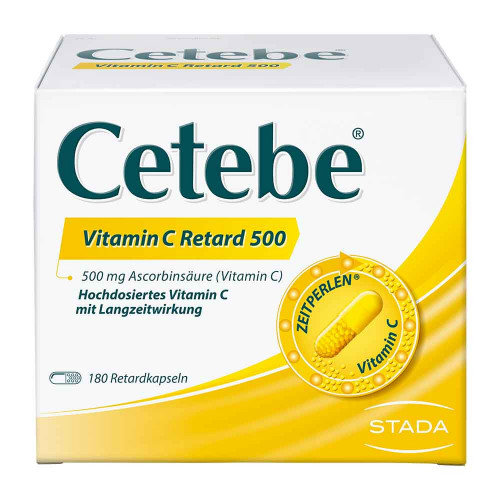 CETEBE Vitamin C Retardkapseln 500 mg CETEBE Vitamin C Retardkapseln 500 mg