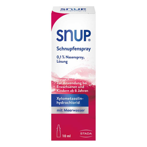 SNUP Schnupfenspray 0,1% Nasenspray SNUP Schnupfenspray 0,1% Nasenspray