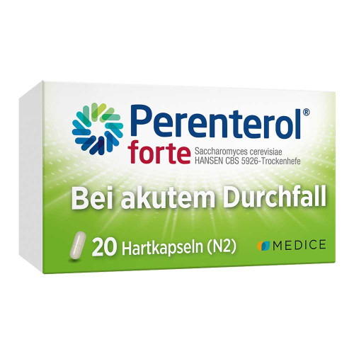 Perenterol® forte 250 mg bei akutem Durchfall & zur Vorbeugung Perenterol® forte 250 mg bei akutem Durchfall & zur Vorbeugung