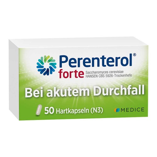 Perenterol® forte 250 mg bei akutem Durchfall & zur Vorbeugung Perenterol® forte 250 mg bei akutem Durchfall & zur Vorbeugung