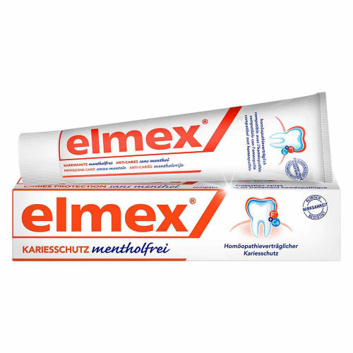ELMEX mentholfrei Zahnpasta m.Faltschachtel ELMEX mentholfrei Zahnpasta m.Faltschachtel