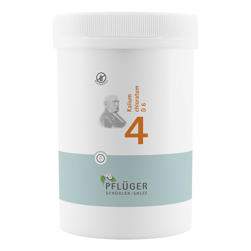 BIOCHEMIE Pflüger 4 Kalium chloratum D 6 Tabletten BIOCHEMIE Pflüger 4 Kalium chloratum D 6 Tabletten