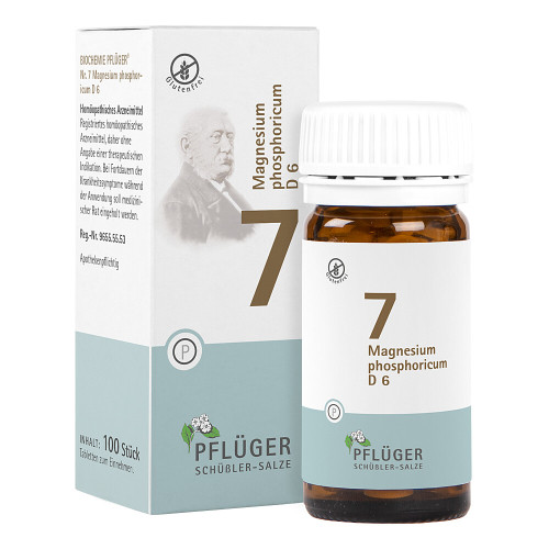 BIOCHEMIE Pflüger 7 Magnesium phosphoricum D 6 Tab BIOCHEMIE Pflüger 7 Magnesium phosphoricum D 6 Tab