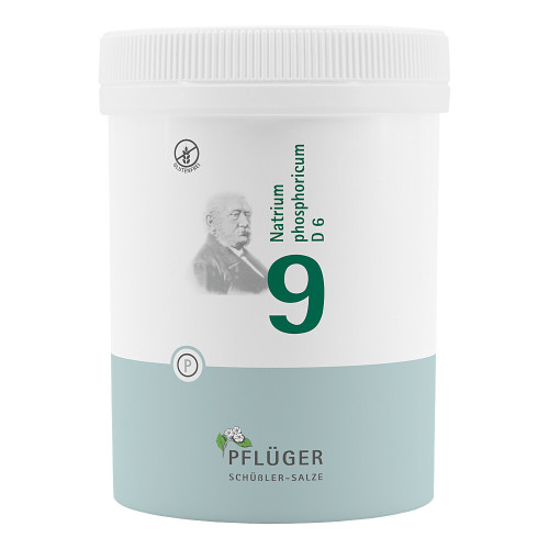 BIOCHEMIE Pflüger 9 Natrium phosphoricum D 6 Tabl.