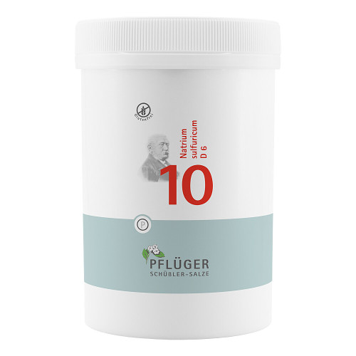 BIOCHEMIE Pflüger 10 Natrium sulfuricum D 6 Tabl. BIOCHEMIE Pflüger 10 Natrium sulfuricum D 6 Tabl.
