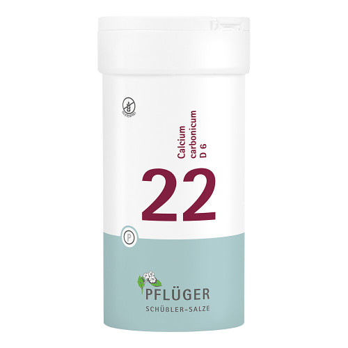Biochemie Pflüger 22 Calcium carbonicum D 6 Tabletten Biochemie Pflüger 22 Calcium carbonicum D 6 Tabletten