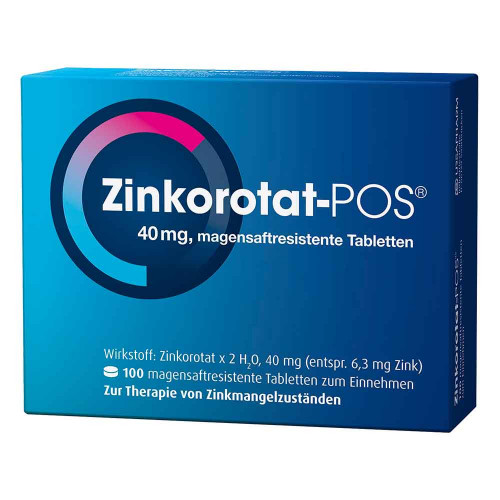 ZINKOROTAT POS magensaftresistente Tabletten ZINKOROTAT POS magensaftresistente Tabletten