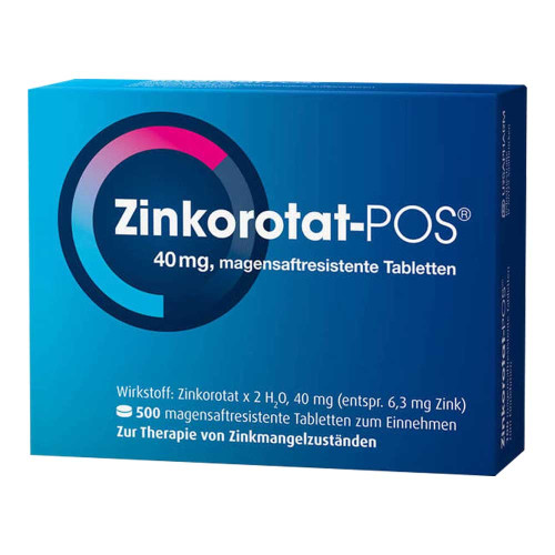 ZINKOROTAT POS magensaftresistente Tabletten ZINKOROTAT POS magensaftresistente Tabletten
