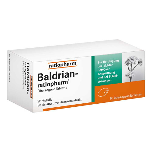 BALDRIAN-RATIOPHARM überzogene Tabletten BALDRIAN-RATIOPHARM überzogene Tabletten