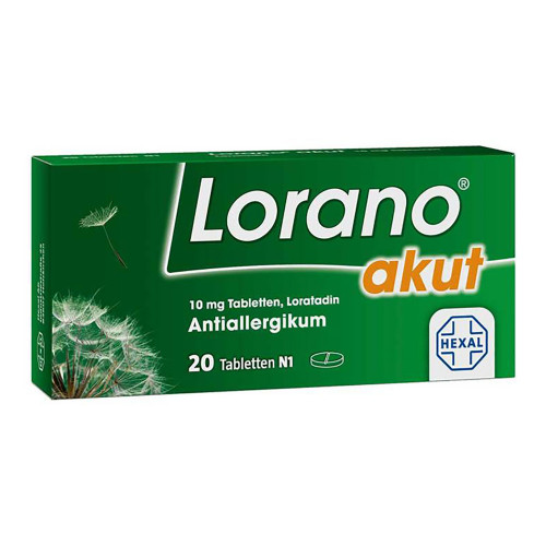 LORANO akut Tabletten LORANO akut Tabletten