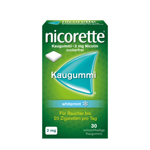 nicorette® Kaugummi 2 mg whitemint nicorette® Kaugummi 2 mg whitemint