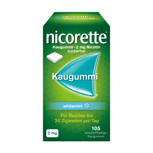 NICORETTE Kaugummi 2 mg whitemint NICORETTE Kaugummi 2 mg whitemint