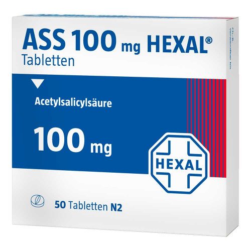 ASS 100 mg HEXAL Tabletten