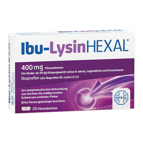 IBU-LYSINHEXAL Filmtabletten IBU-LYSINHEXAL Filmtabletten