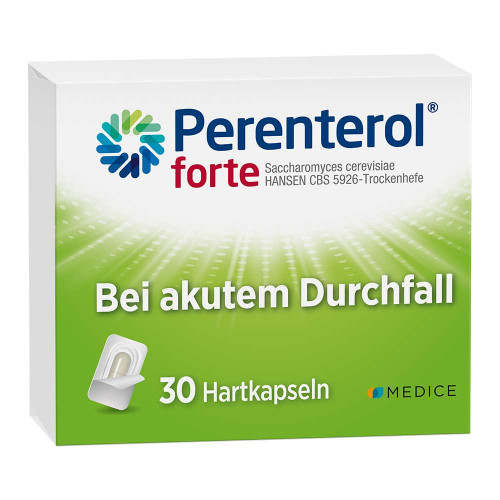 Perenterol® forte 250 mg bei akutem Durchfall & zur Vorbeugung Perenterol® forte 250 mg bei akutem Durchfall & zur Vorbeugung