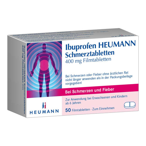 IBUPROFEN Heumann Schmerztabletten 400 mg IBUPROFEN Heumann Schmerztabletten 400 mg