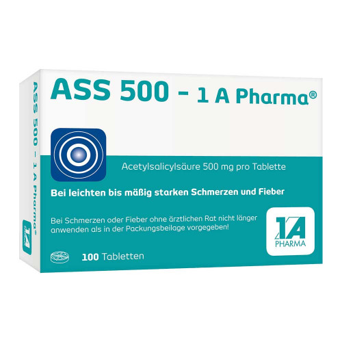 ASS 500-1A Pharma Tabletten ASS 500-1A Pharma Tabletten