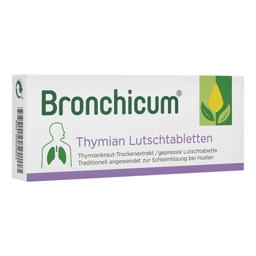 BRONCHICUM Thymian Lutschtabletten BRONCHICUM Thymian Lutschtabletten