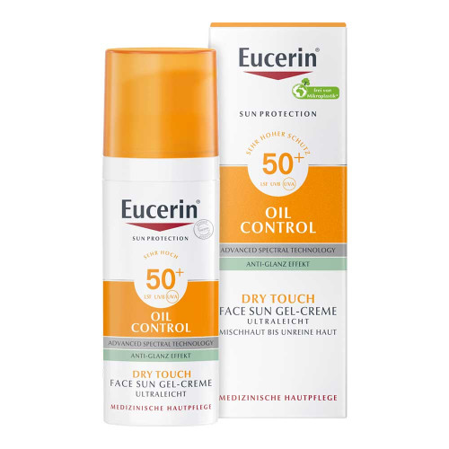 EUCERIN Sun Gel-Creme Oil Contr.Anti-Gl.Eff.LSF50+ EUCERIN Sun Gel-Creme Oil Contr.Anti-Gl.Eff.LSF50+