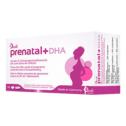 PRENATAL+DHA Denk 30 Filmtabl.+30 Kapseln PRENATAL+DHA Denk 30 Filmtabl.+30 Kapseln