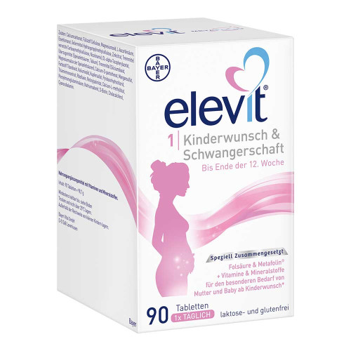 ELEVIT 1 Kinderwunsch & Schwangerschaft Tabletten ELEVIT 1 Kinderwunsch & Schwangerschaft Tabletten