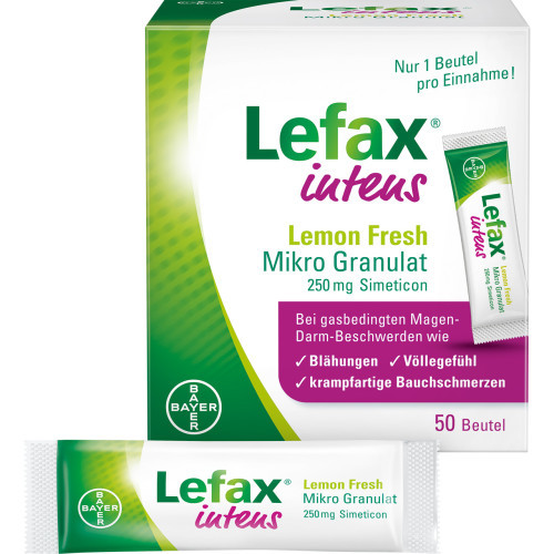 LEFAX intens Lemon Fresh Mikro Granul.250 mg Sim. LEFAX intens Lemon Fresh Mikro Granul.250 mg Sim.