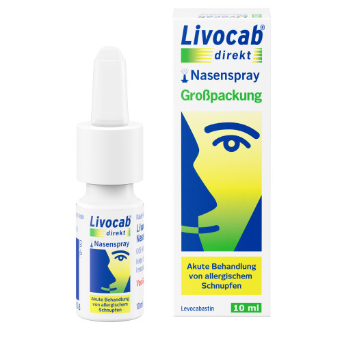 Livocab direkt Nasenspray bei Allergie Livocab direkt Nasenspray bei Allergie