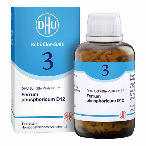 BIOCHEMIE DHU 3 Ferrum phosphoricum D 12 Tabletten BIOCHEMIE DHU 3 Ferrum phosphoricum D 12 Tabletten
